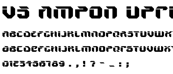 V5 Ampon Upright font